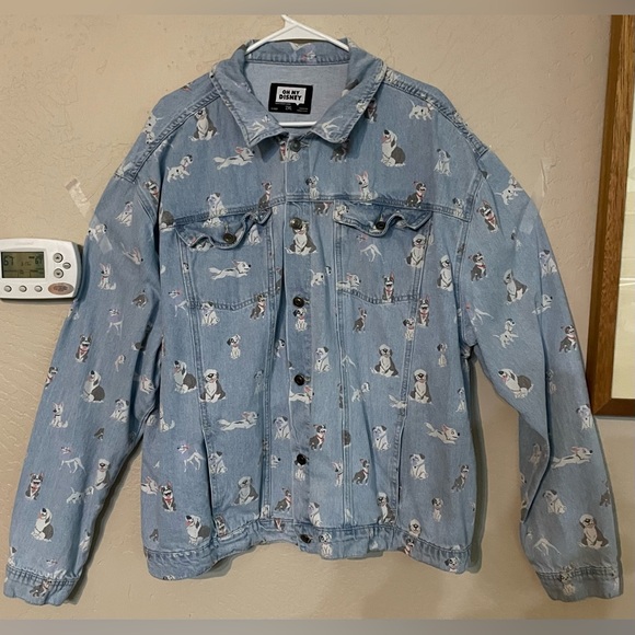🐾Oh My Disney Dogs Jean Jacket, Size 2xl, Sold Out🐶 - Picture 8 of 16